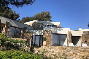 villa contemporaine vue mer au Gaou Bnat  