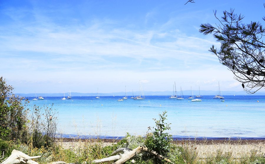 Appartement pieds dans l'eau � Porquerolles - CET APPARTEMENT A ETE VENDU PAR L'AGENCE DU REGARD -