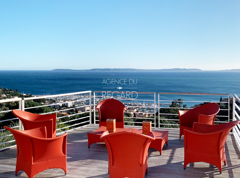 Proprit vue mer au Lavandou - CETTE VILLA A ETE VENDUE PAR L'AGENCE DU REGARD -