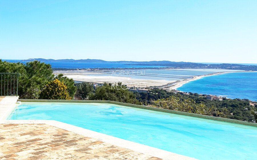 Proprit vue mer panoramique  Hyres CETTE PROPRIETE A ETE VENDUE PAR L'AGENCE DU REGARD