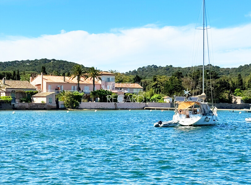 A Porquerolles, pieds dans leau...