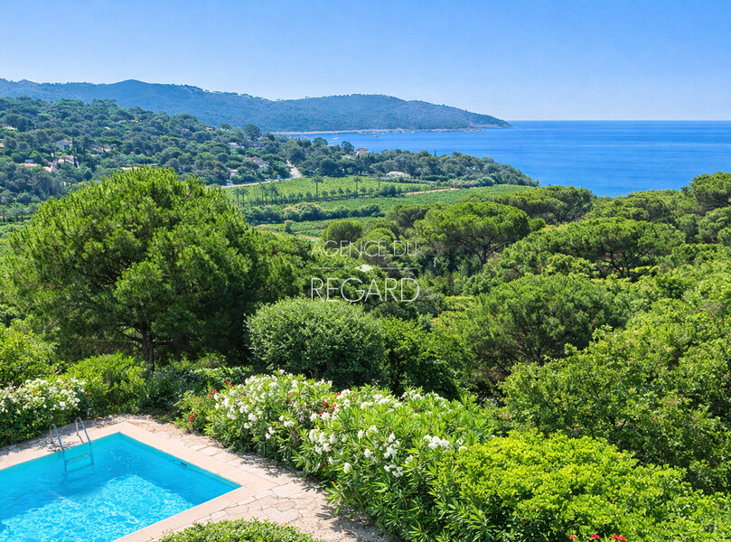 Gigaro, avec vue mer et plage � pied