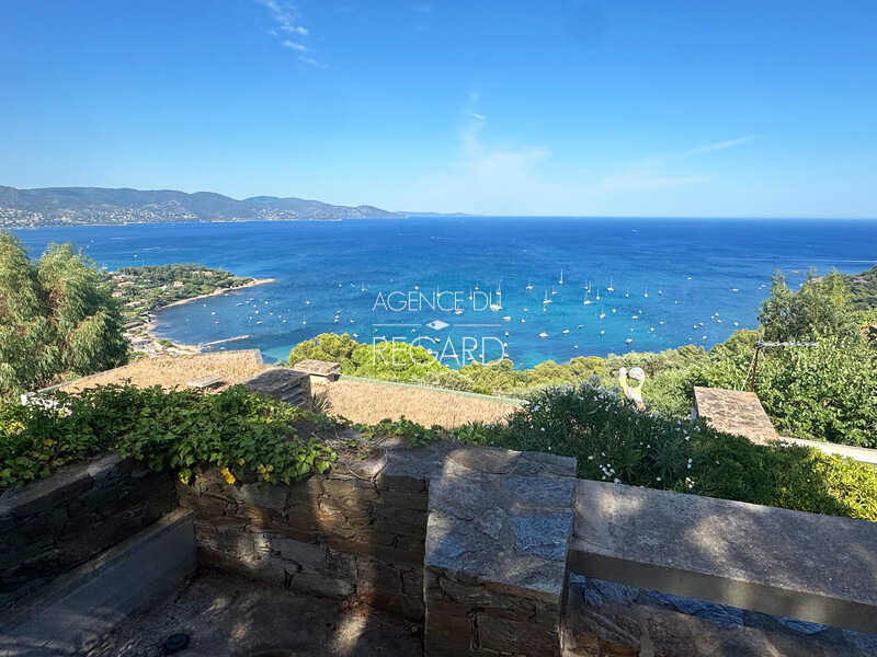 Proprit vue mer au Gaou Bnat - CETTE PROPRIETE EST PASSEE SOUS OFFRE D'ACHAT PAR L'AGENCE DU REGARD