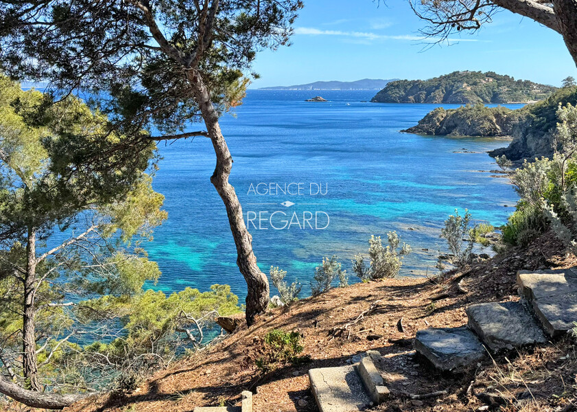 Cap B�nat, en premier rang sur la mer� CETTE PROPRIETE EST PASSEE SOUS OFFRE D'ACHAT PAR L'AGENCE DU REGARD