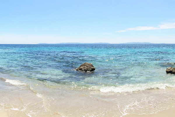 Proprit pieds dans l'eau au Lavandou